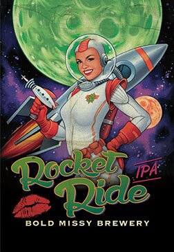 Rocket Ride IPA Poster